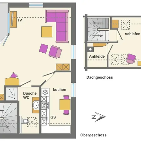 Traumzeit, Fw 1 Apartamento